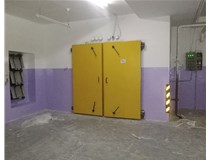 【德軒案例】梧桐院地庫(kù)改造——墻面刷油漆、乳膠漆，改造人防門油漆